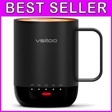Hands-Free Heated Coffee Mug, 14oz Smart Temperature Control