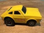 Vintage 1970’s Metal Tonka Yellow Race Car Ford Pinto Pull Back Car Japan 4.5 In