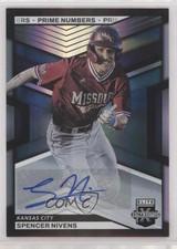 2023 Elite Extra Edition Prime Numbers A Signatures /200 Spencer Nivens Auto 6o3