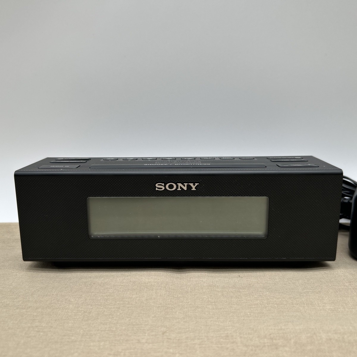 Sony Model ICF-C707 AM - FM - Aux In - Nature Sounds Dual Alarm