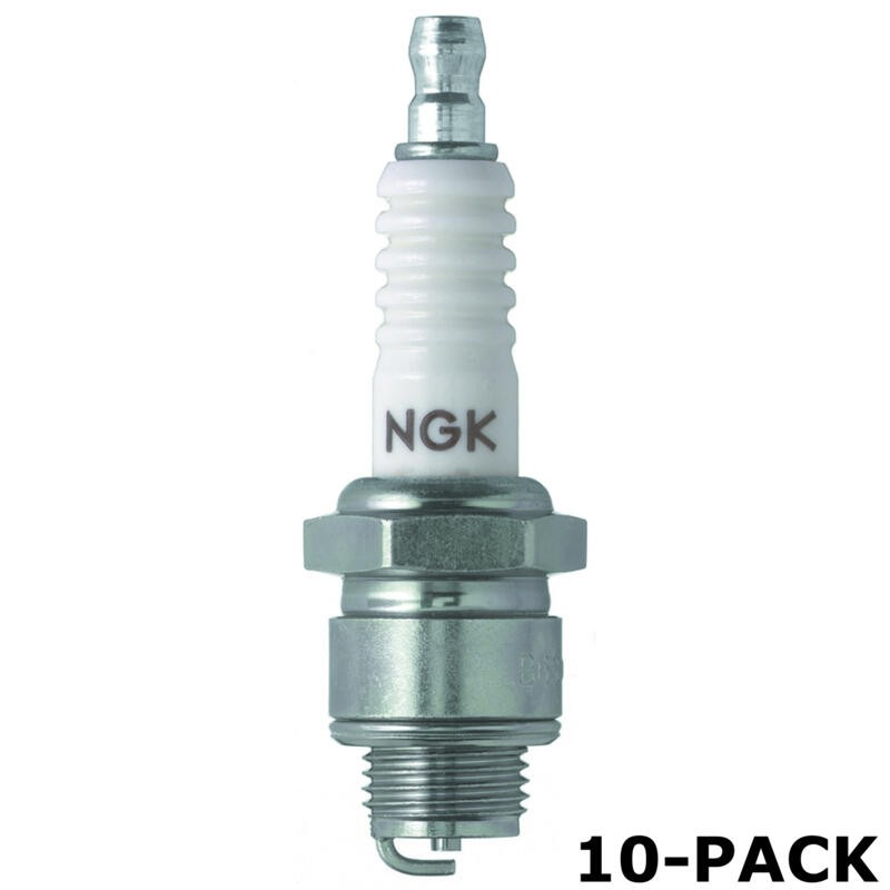 NGK Spark Plug 3810 10pk Standard B8S 14.00mm .375 Flat Standard Resistor