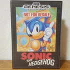Sonic the Hedgehog Sega Genesis Game In Box No Manual Tested Working