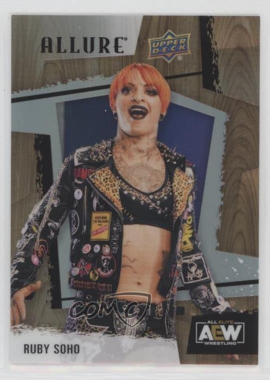 2022 Upper Deck Allure AEW Table Ruby Soho #74 Rookie RC 0dk