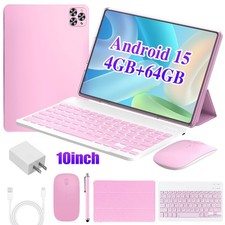 10.1inch Kids Tablets Set Android 15 Tablet for Kids Toddler Edition Tablet 64GB