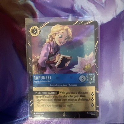 Disney Rapunzel - Appreciative Artist Lorcana- Promo Foil- In Park Exclusive