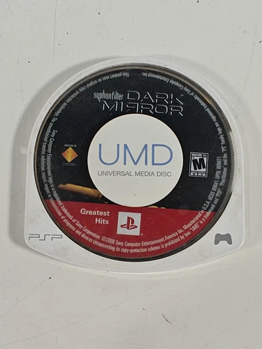 Syphon Filter Dark Mirror Authentic Tested UMD Game Disc Only PSP