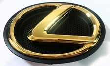 Fits New Lexus Gold Front Emblem Base Grille Grill Gs350 2013 2014 2015 16 24k