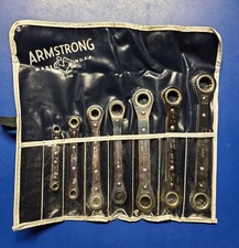 Armstrong Tools Ratcheting Mm Wrench Set 12 And 6-pt. Professional Quality