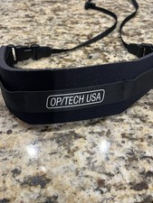 Op/Tech USA Fashion Strap Black/Blue Cushion Neoprene w/Quick release Used