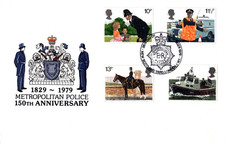 1979 Police Cotswold FDC with New Scotland Yard, London SHS