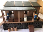VINTAGE Playmobil 4305 Incomplete TRAIN Freight STATION