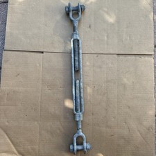 Turnbuckle, Jaw X Jaw, 3/4” X 24” Galvanized 1 Pc. KT Ken Tool