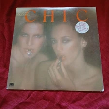Chic Self-titled Lp Promo Atco Sd 19153 Hype 1977 Vg Vg