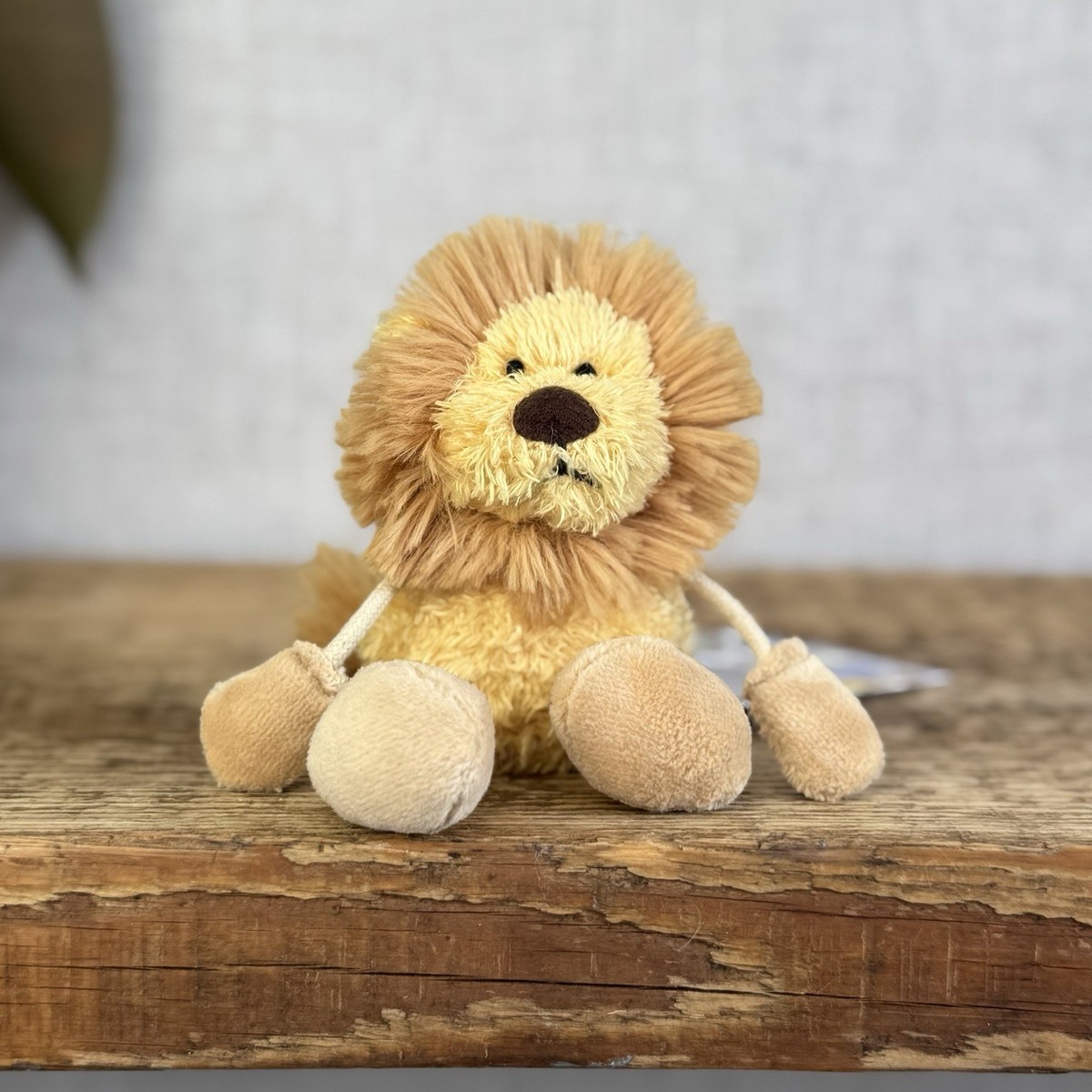 Jellycat Lion Jungle Babbler Vintage Soft Plush Toy Retired