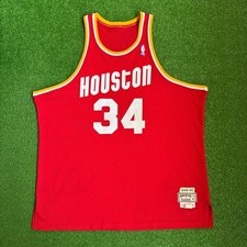1994/95 Hakeem Olajuwon Houston Rockets Mitchell and Ness NBA Jersey Size 54 XXL
