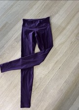 Lululemon Wunder Under III Womens Size 4 Purple Low Rise Yoga Leggings Tight