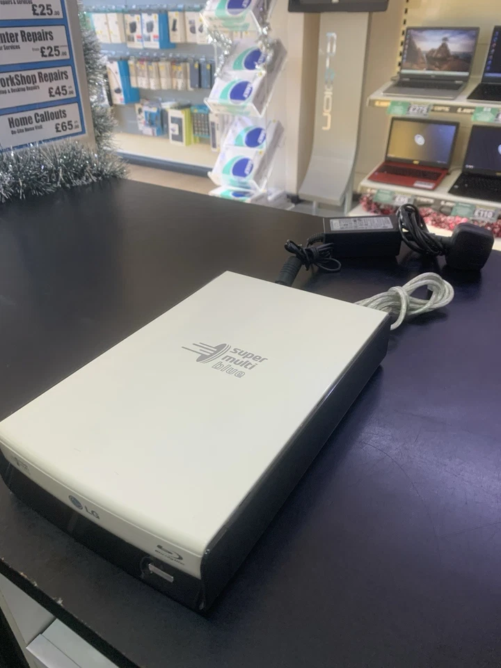 LG External Blu-ray Writer USB eSATA, Model BE06LU10 - Image 3 of 4