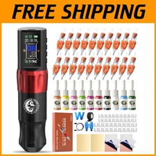 Cordless Tattoo Pen Kit for Beginners - Complete Tattoo Set