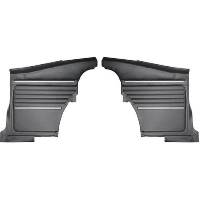 1968 Chevrolet Camaro; Assembled Interior Rear Quarter Side Panels; Models with