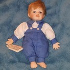 Vintage Gustave Fritz, "Brandon" Porcelain Boy Doll, Vintage, With Tags. — photo 1