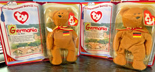 Germania the Bear - Ty Beanie Baby NEW! Retired International Bears II 2000