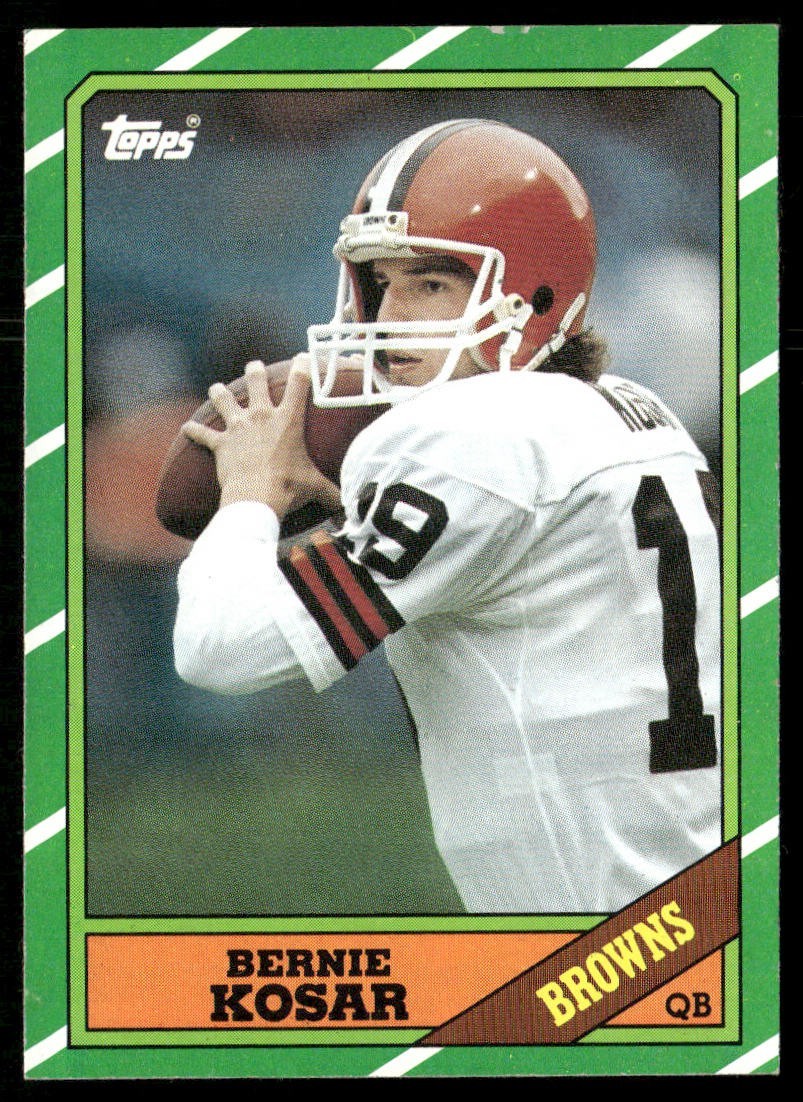 1986 Topps - #187 Bernie Kosar (RC)