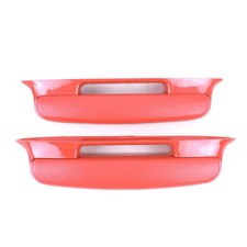 57 1957 Chevy Bel Air New Front 2 Or 4 Door Armrests Arm Rest Assemblies Red