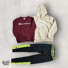 Youth Boys Bundle Size Medium Champion Under Armour Hoodie Pants Set Activewear