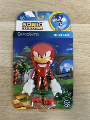 Sonic The Hedgehog Bend Ems Knuckles Figur - Neu