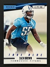 2012 Panini Rookies & Stars #152 Zach Brown True Blue Tennessee Titans