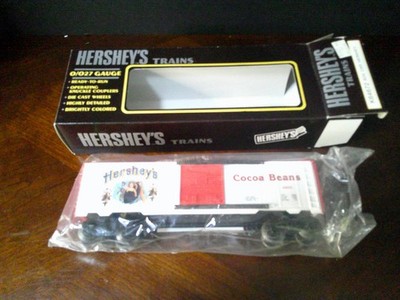 K-LINE K64672 HERSHEY 100TH ANNIV. COCOA BEANS TRAIN BOXCAR O/O27 GAUGE - NIB!