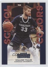 2020-21 Panini Contenders Draft Picks School Colors Killian Tillie #22 6ks