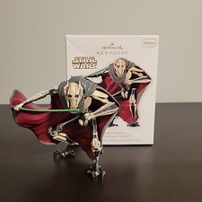 2012 Hallmark Keepsake Ornaments Star Wars Revenge Of The Sith General Grievous