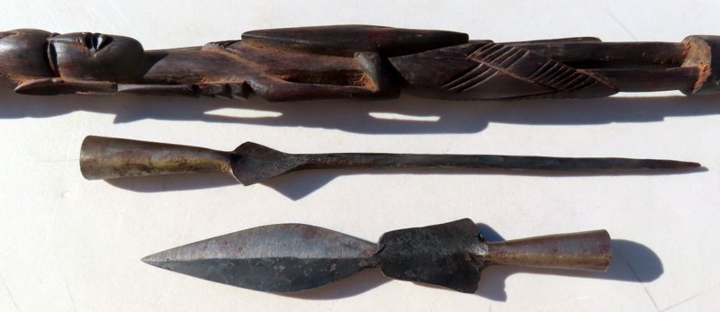 Vintage spear / Tanzania East Africa / Great Lakes Region