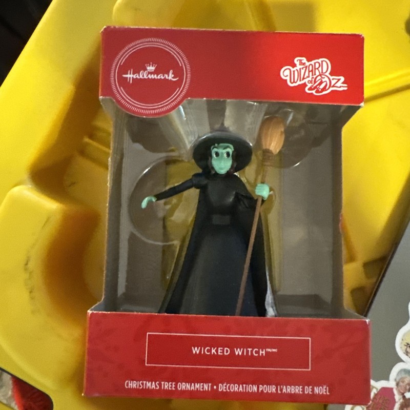 Hallmark RedBox Christmas Ornament 2020 Wizard Of Oz Wicked Witch Of West
