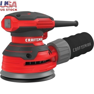 Electric Orbital Sander 3A 12000OPM Dust Collection Handheld Power Tool New