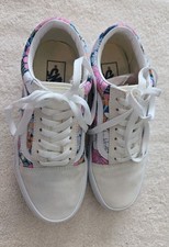 Vans Old Skool Garden Floral Slate Shoe Women's Size 5.5
