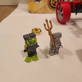 LEGO Atlantis 8060 Typhoon Turbo Sub Complete w/ Instructions Minifigures Box