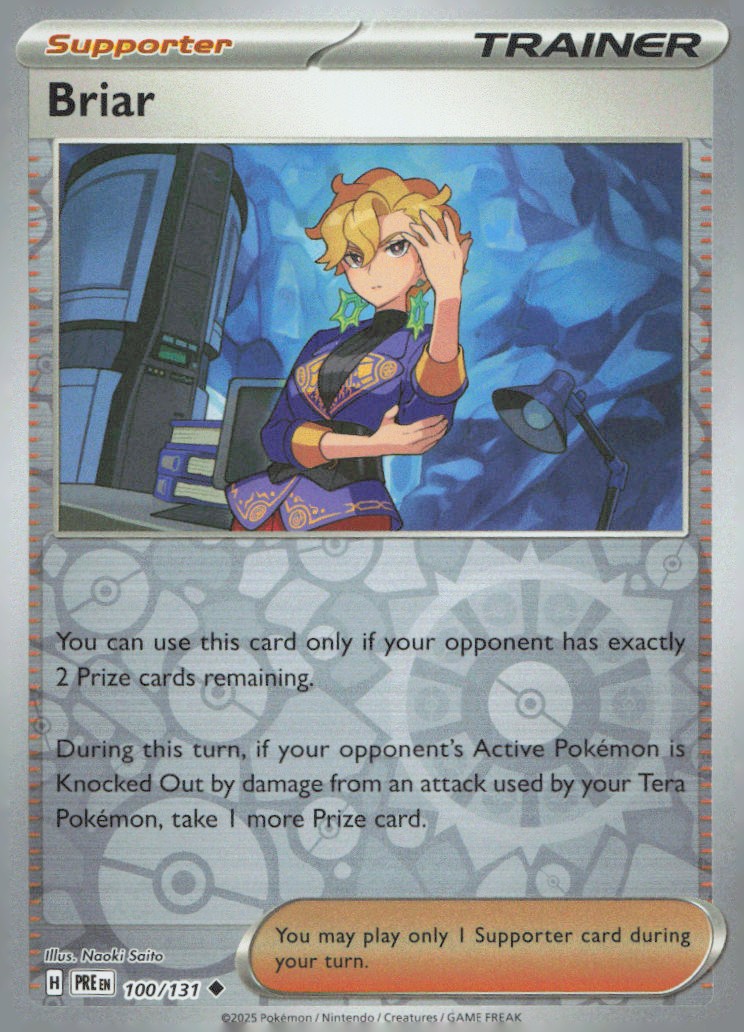 Briar Uncommon SV: Prismatic Evolutions 100/131 NM