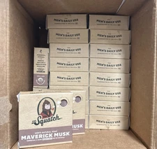 Dr. Squatch Natural Soap Maverick Musk Horsetail & Sand Heavy Grit 5 Oz 24 BARS