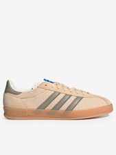 adidas Gazelle Indoor Pro Ivory Charcoal JS0667 Men's Sneakers Footwear NEW