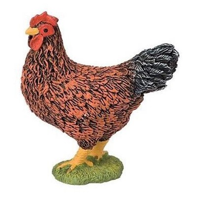 Bullyland Chicken Brown Animal Figure 62316 NEW