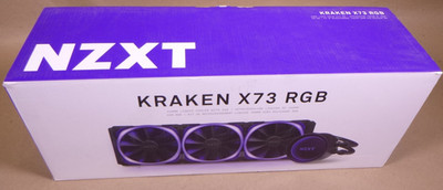 NZXT Kraken X73 RGB RL-KRX73-R1 360mm Liquid Cooler W/ RGB