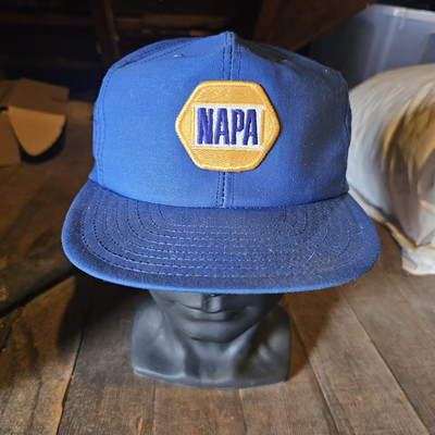 #ad Vintage Napa Parts Garage NASCAR Racing Auto Car One Size Snapback Hat $18.00
