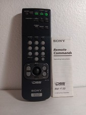 Sony RM-Y130 DSS Satellite Receiver Remote Control Works Today's TV's