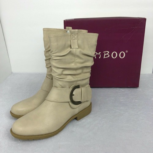 Mid Calf Riding Boots Bootie 