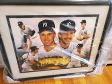 Don Mattingly & Tino Martinez autographed Portrait - Authentic
