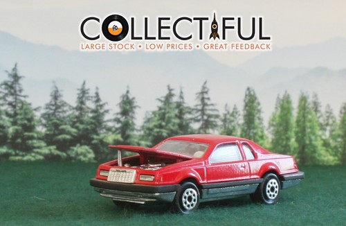 MAJORETTE #217 - FORD THUNDERBIRD - RED - DIECAST - FRANCE - 1:59 ๐ฅ 148