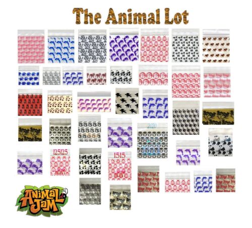 "Confezione da 100 PACK PANTHER ROSA 2020 Apple Zip Baggies 2.0X2.0" Mini BORSE POLI - Foto 9 di 11