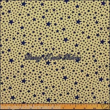 MODA CLASSIC  "ROUNDUP" #831520 STARS FABRIC 1/2 YARD (18" x 44")